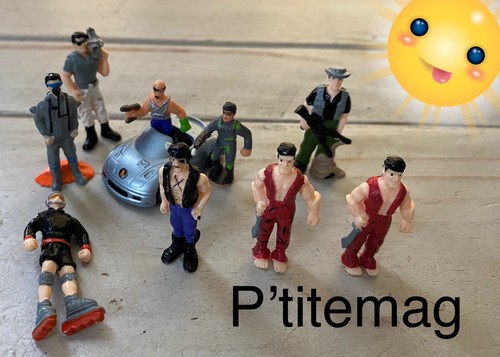 Lot petites figurines action - ,